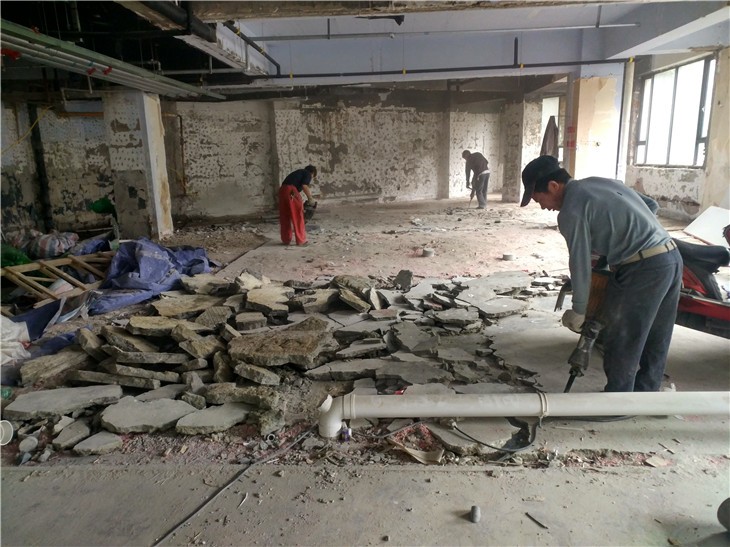 吴中地砖拆除