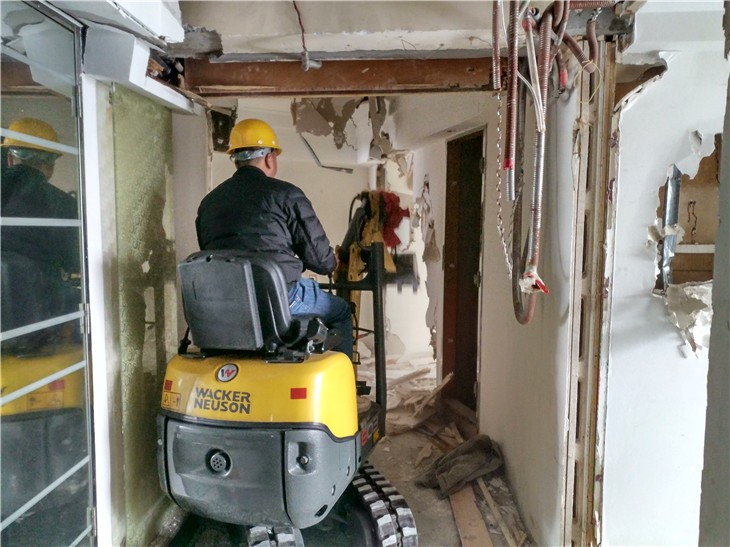 吴中小挖机拆除