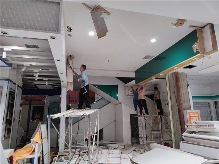 吴中吊顶拆除