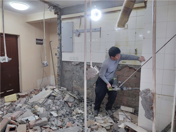吴中墙砖拆除